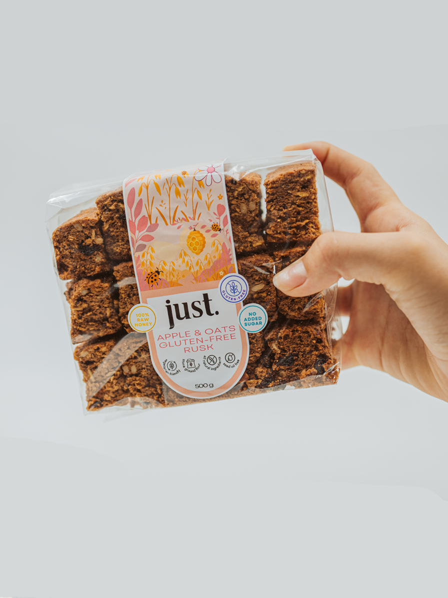 Apple & Oats Gluten-Free Rusk