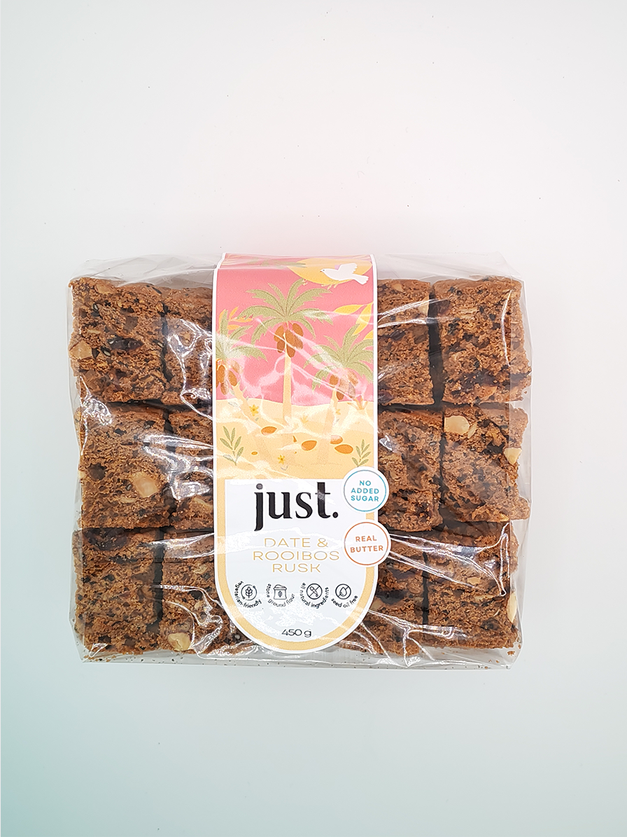 Date, Almond & Rooibos Rusk